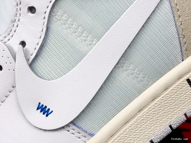 Jordan High Air AQ0818-100 Retro 1 White Off-White 0728